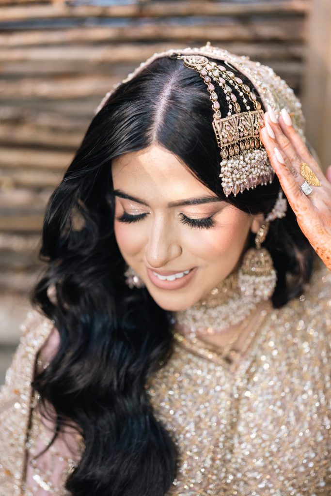 Sana Smiling Wedding Photo Mississauga