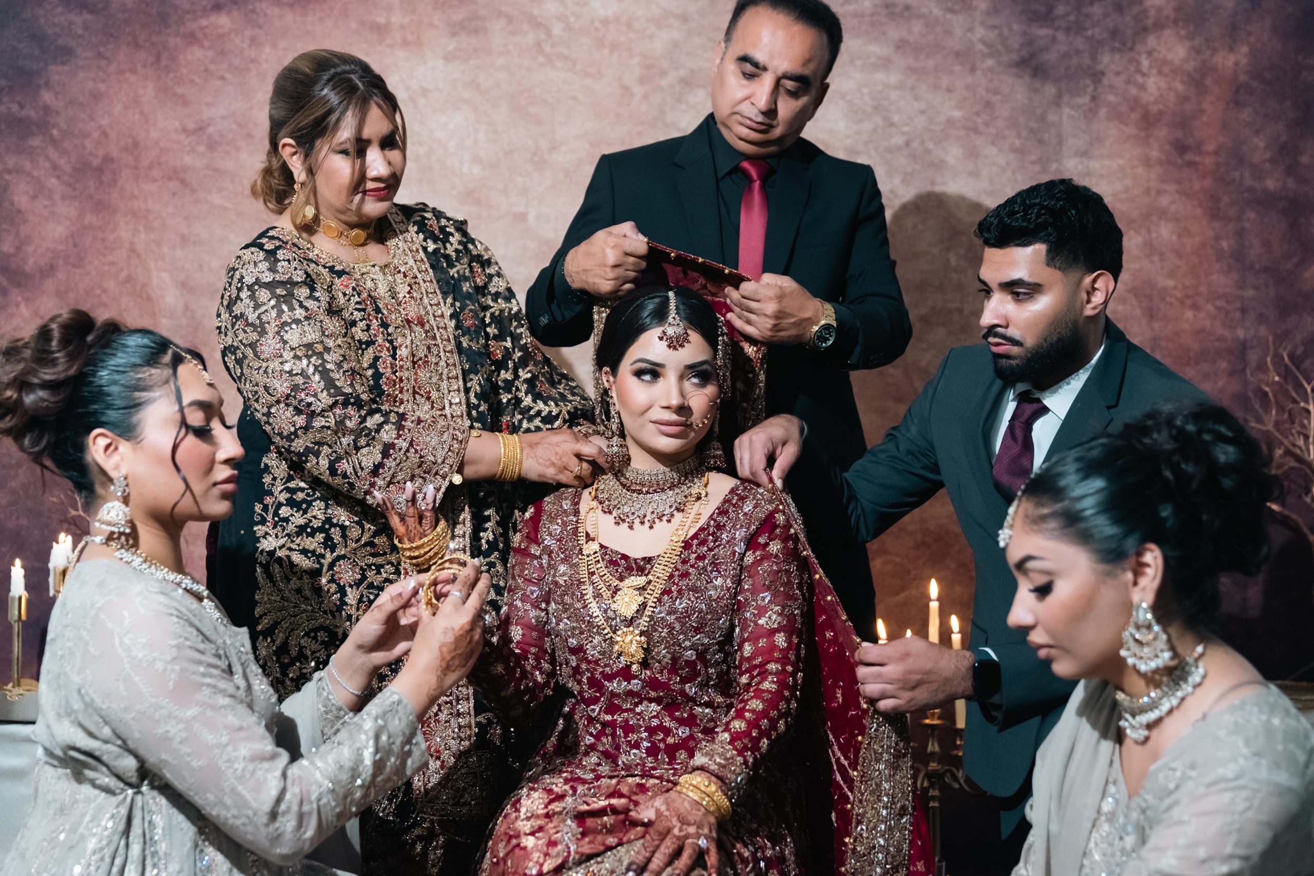 Bride Sehar Family Emotional Moments Grand Olympia