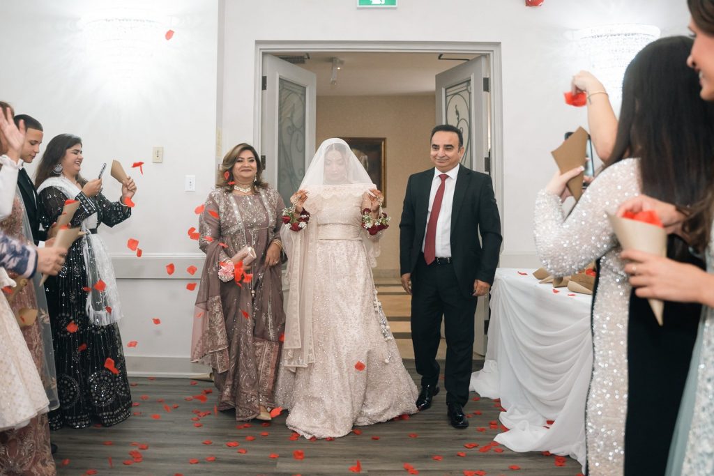 Bride Sehar Portrait Old World Backdrop Dundurn Castle