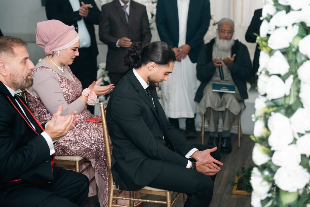 Groom Hassan Milton Town Hall Classic Wedding