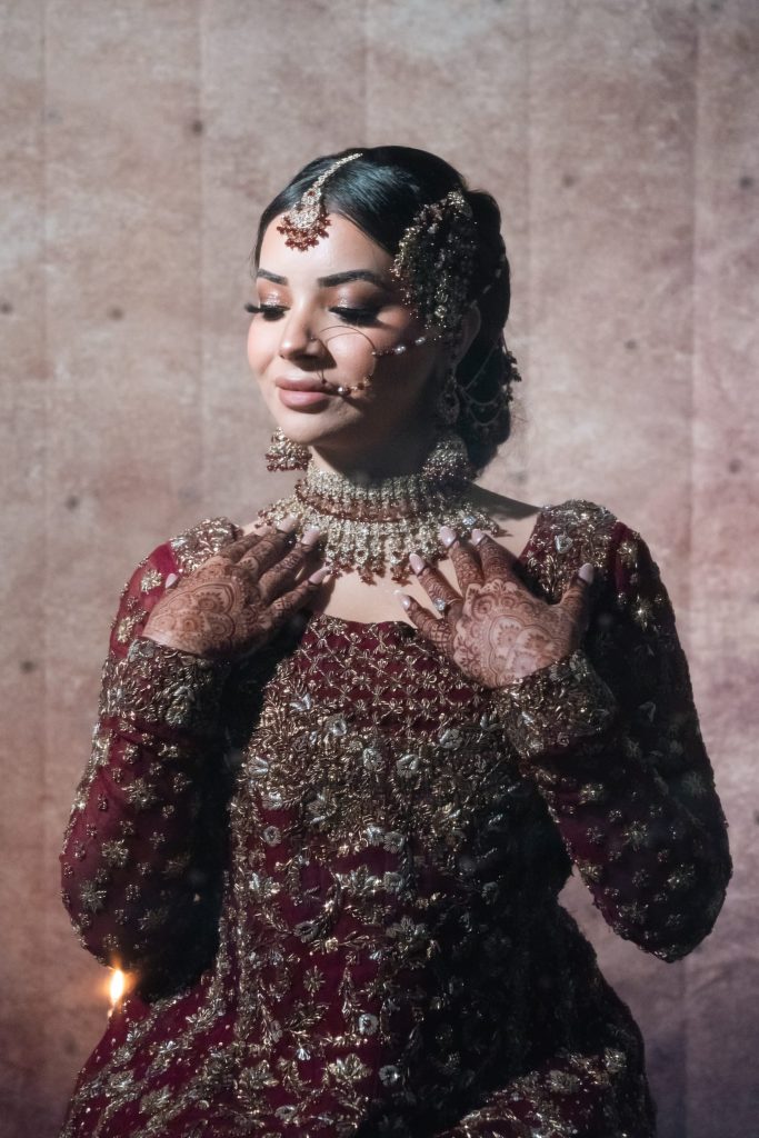 Sehar in Baraat Portrait Grand Olympia Toronto