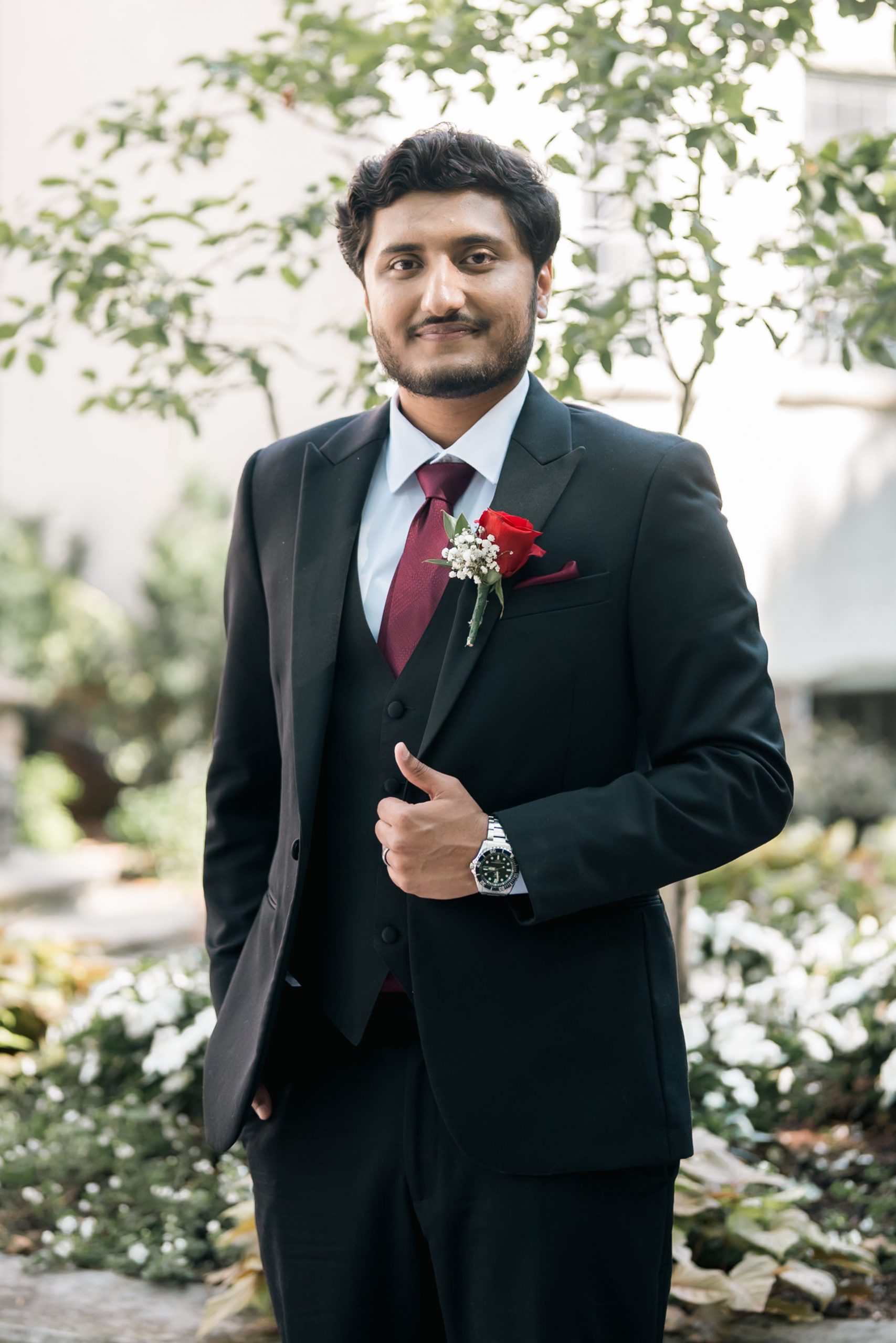 dress muslim wedding​
