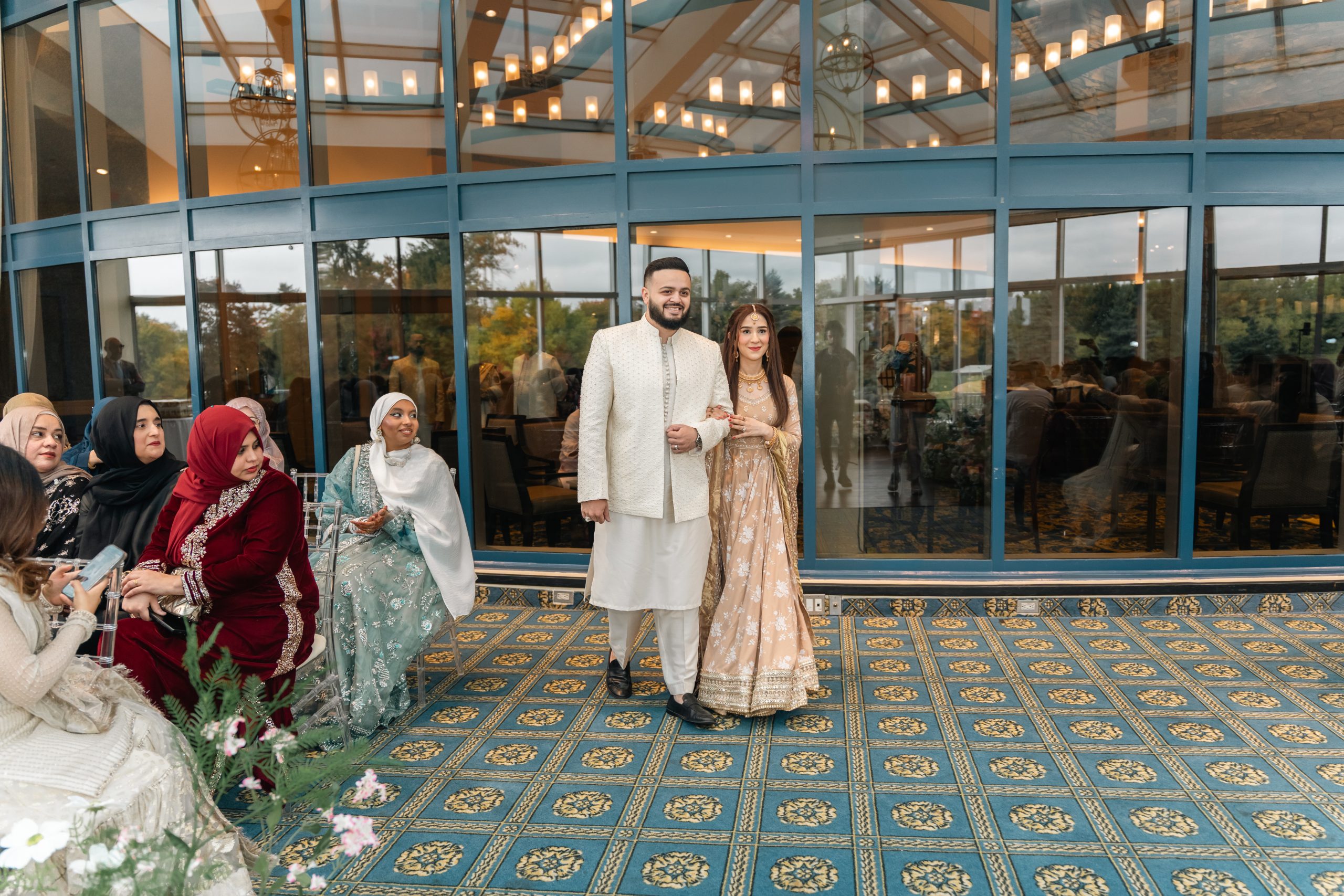 Bride and Groom Walk Photoshoot Toronto